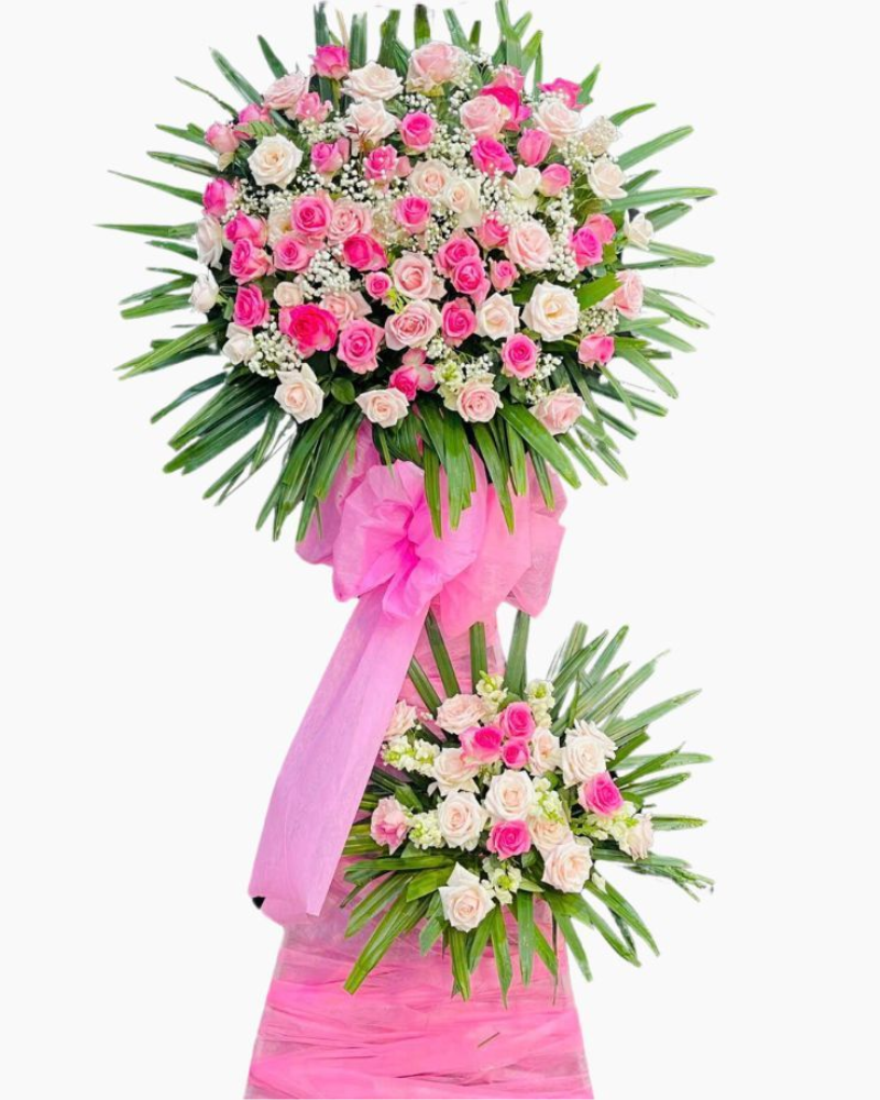 Kệ Hoa Khai Trương The Charming  - HCM66
