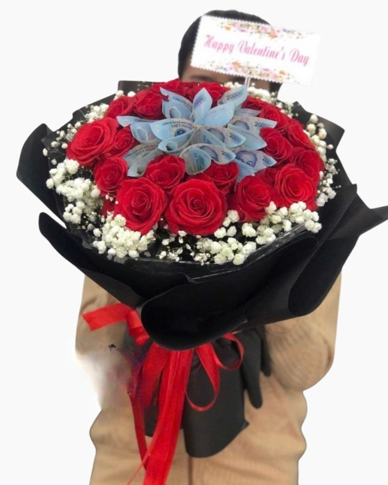 Flowers Money - BT30 - Hoa 8/3