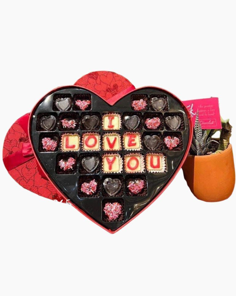 Hộp Chocolate: Hộp Chocolate I Love You - HCCL01 - Tặng 14/2