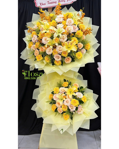 Hoa Chúc Mừng: Kệ Hoa Ánh Nắng - HCM101