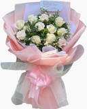  Bó Hoa Pastel Gentle Pink - HBD270 