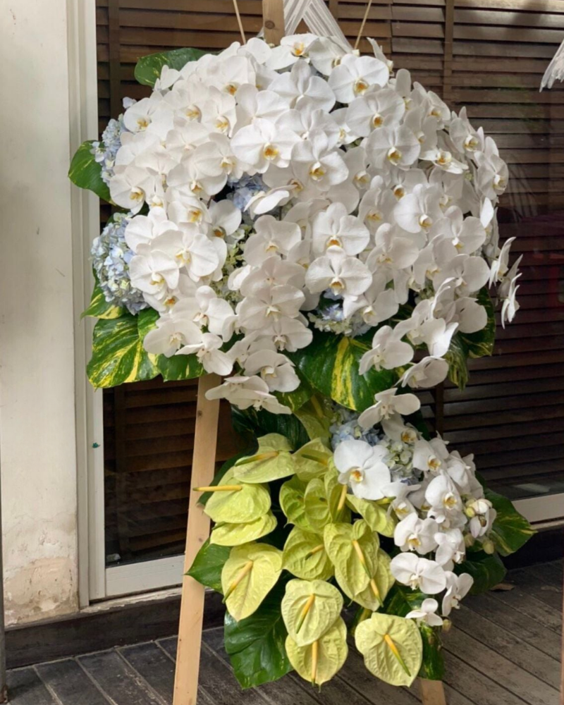  Condolences - HTL03 - Vòng Hoa Tang Lễ 