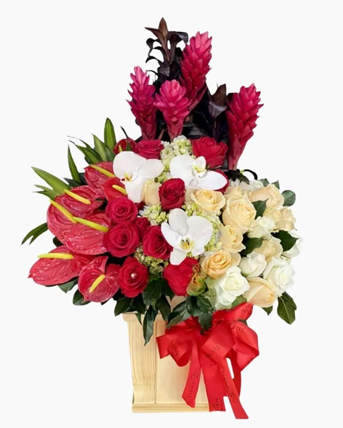 Hộp Hoa Tươi: Tự Tình - HCH04