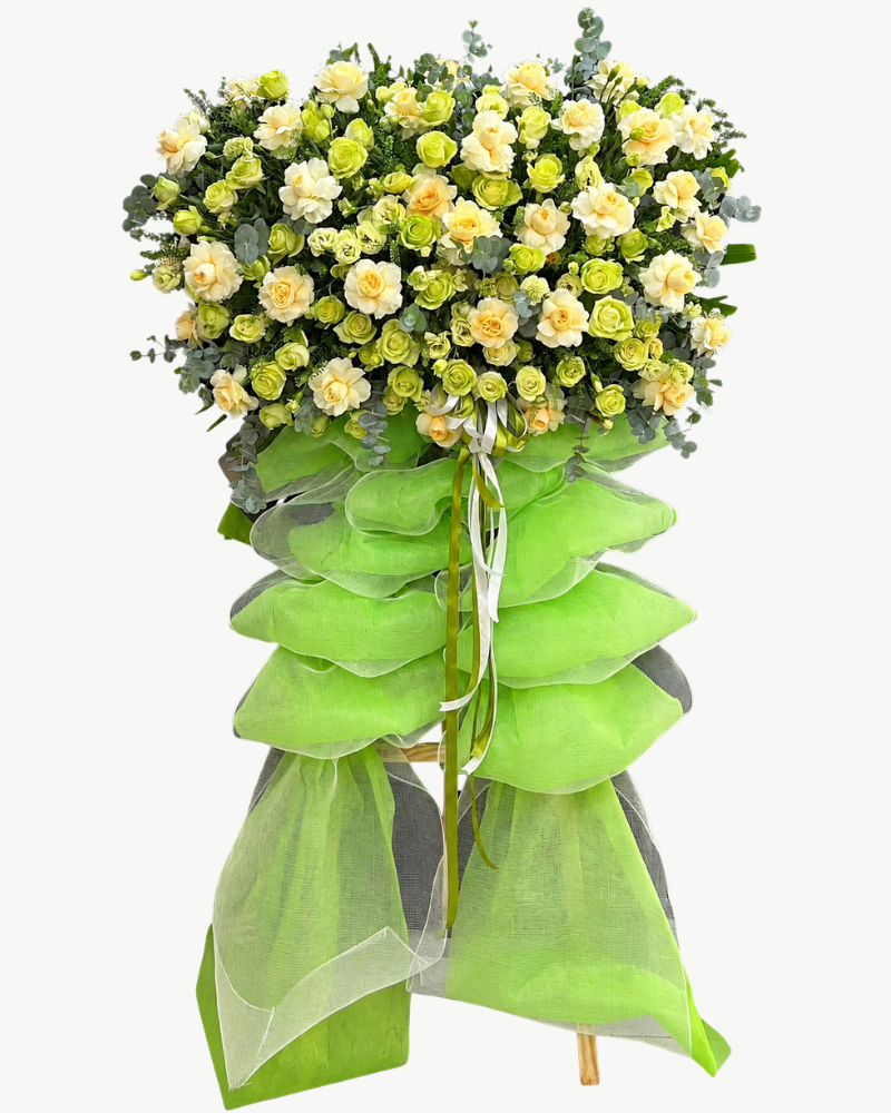  Kệ Hoa Sắc Xanh Phú Quý - HCM140 