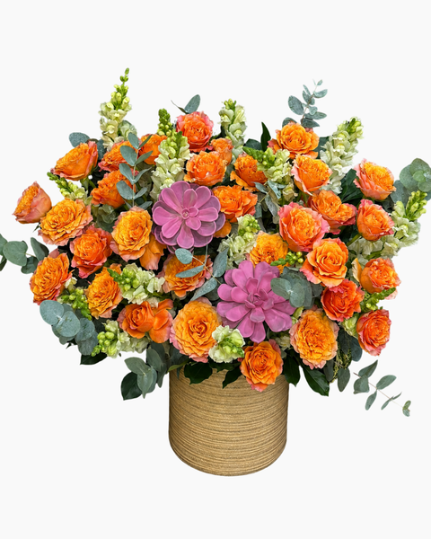 : Hoa Hộp Sắc Son Thịnh Vượng - HH221