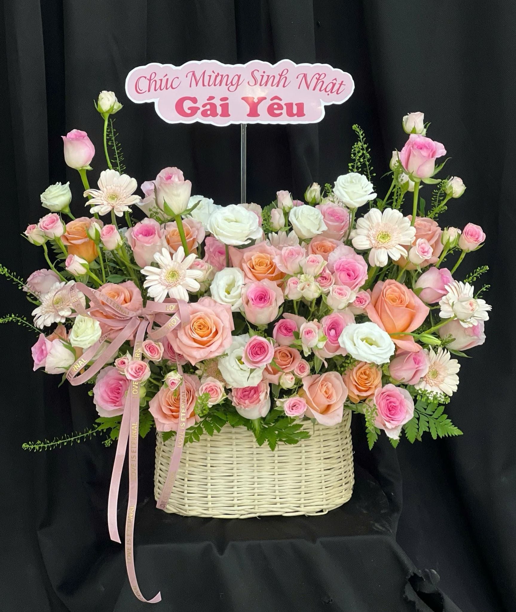  Hoa Giỏ Nụ Cười Của Em - Hoa 20/10 - HG66 