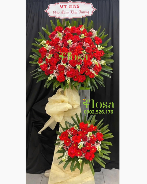 Hoa Chúc Mừng: Kệ Hoa Thịnh Vượng - HCM91