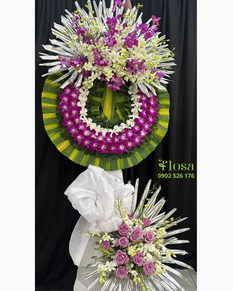 Hoa Chia Buồn: Vòng Hoa Gĩa Từ - HTL171