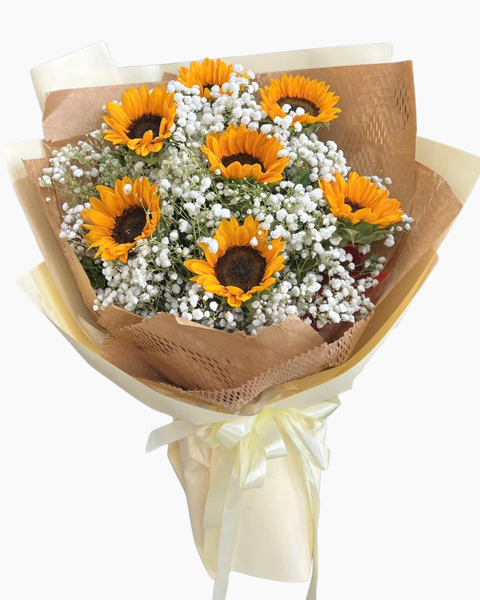 Hoa Bó Dài: Bó Hoa Mặt Trời - HBD367