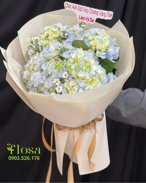 Hoa Bó Tròn: Bó Hoa Cẩm Tú Cầu- HBT101
