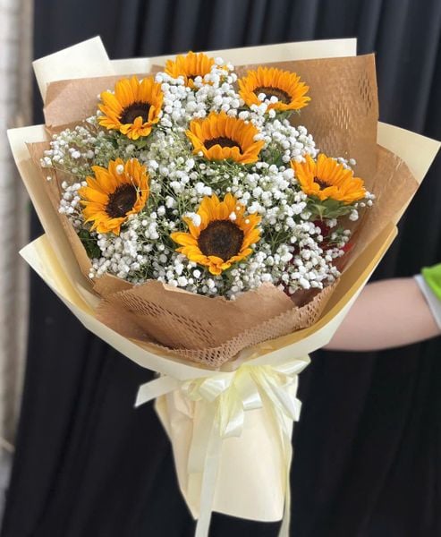Hoa Bó Dài: Bó Hoa Mặt Trời - HBD367