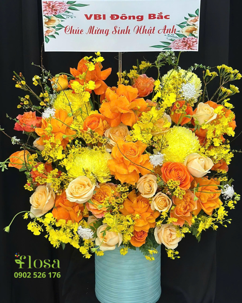 Hộp Hoa Tươi: Hộp Hoa Nồng Ấm  - HH84