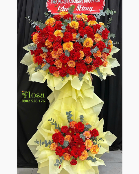 Hoa Chúc Mừng: Sắc Đỏ Yêu Thương - HCM81