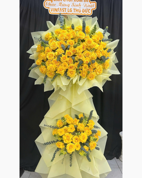Hoa Chúc Mừng: Sắc Vàng Vượng Phu  - HCM82