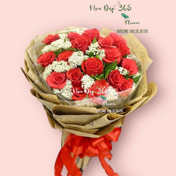 Bó Hoa Hồng Đỏ