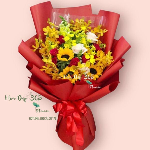 Gửi tặng cô bó hoa 20/11 mang sắc thu ấm áp như một lời cảm ơn