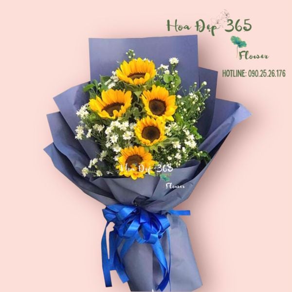 Bó hoa hướng dương tặng 20/11