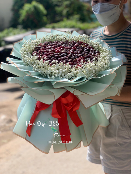 Bó Hoa Cherry Mix Baby