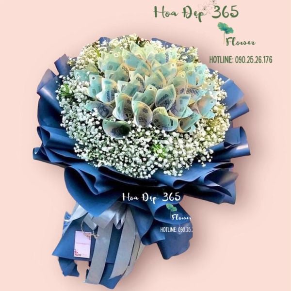Bó Hoa Tiền 500k - BT22 thích hợp để tặng trong dịp 20/10