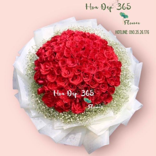 Bó Hoa Hồng 99 Bông