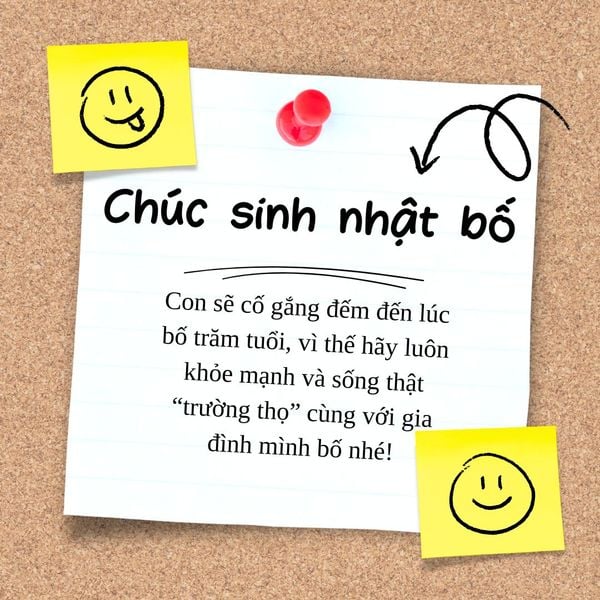 lời chúc sinh nhật bố hài hước
