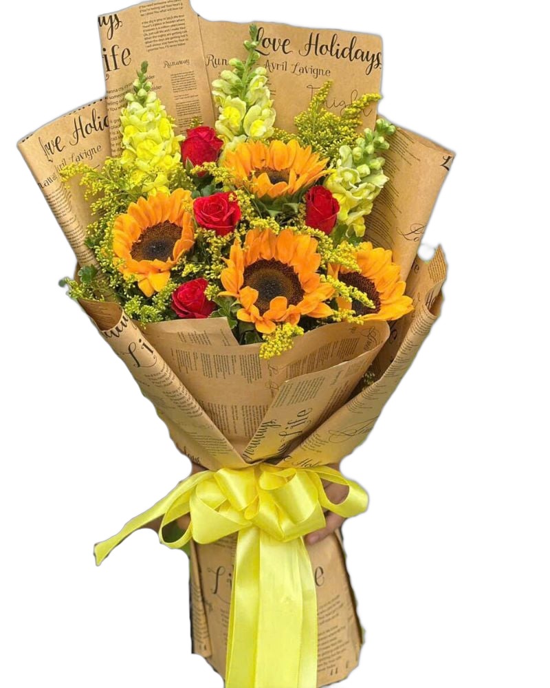 Hoa Bó Dài: Bó Hoa Rạng Rỡ Thành Công - HBD245